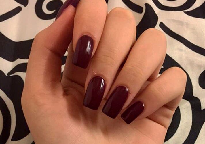 Acrilico Marrón Manicure