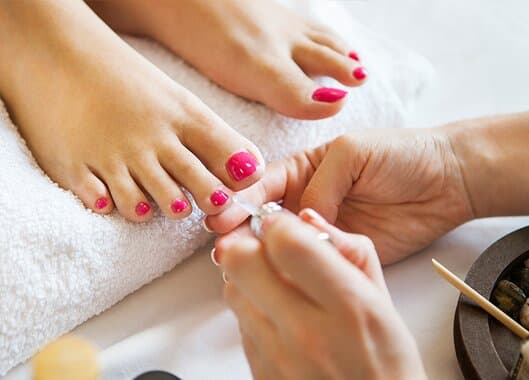 Pedicura Cambio de Color Regular